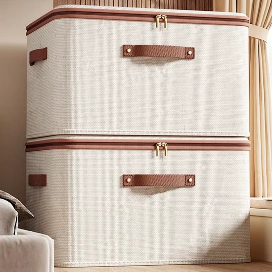 Foldable Clothes Storage Box Closet Organizer Zipper US