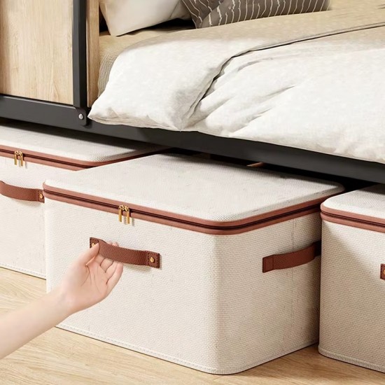 Foldable Clothes Storage Box Closet Organizer Zipper US