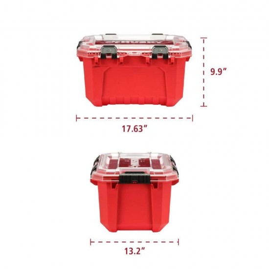 5-Gal. Professional Heavy Duty Waterproof Stackable Plastic Storage Container