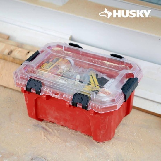 5-Gal. Professional Heavy Duty Waterproof Stackable Plastic Storage Container