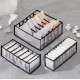 1 pc Closet Organizer Socks Underwear Bra Foldable Drawer Storage Box Grids