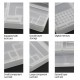 1pc Transparent Plastic Organizer Box Electronic Parts Screw Storage Case