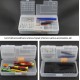 1pc Transparent Plastic Organizer Box Electronic Parts Screw Storage Case