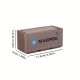 1pc Compact Iron Storage Box Creative Desktop Office Supply Organizer Tube - NEW