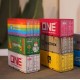 1pc Compact Iron Storage Box Creative Desktop Office Supply Organizer Tube - NEW