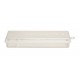Clear Polypropylene Mini Storage Box with Hinged Lid & Snap Closure -For Pencils