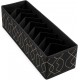 Fabric Drawer Organizer Foldable Storage Box for Clothes Closet Dresser Small