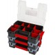 Storage Organizer Small Parts Organizer 3-Packs with 10-Compartments Lid