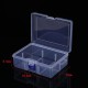 Clear Plastic Storage Box Rectangular Dustproof Waterproof Tool Parts Container