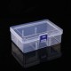 Clear Plastic Storage Box Rectangular Dustproof Waterproof Tool Parts Container
